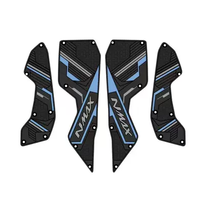 Suitable for Yamaha Nmax155 Electric vehicle foot mat - sky-blue