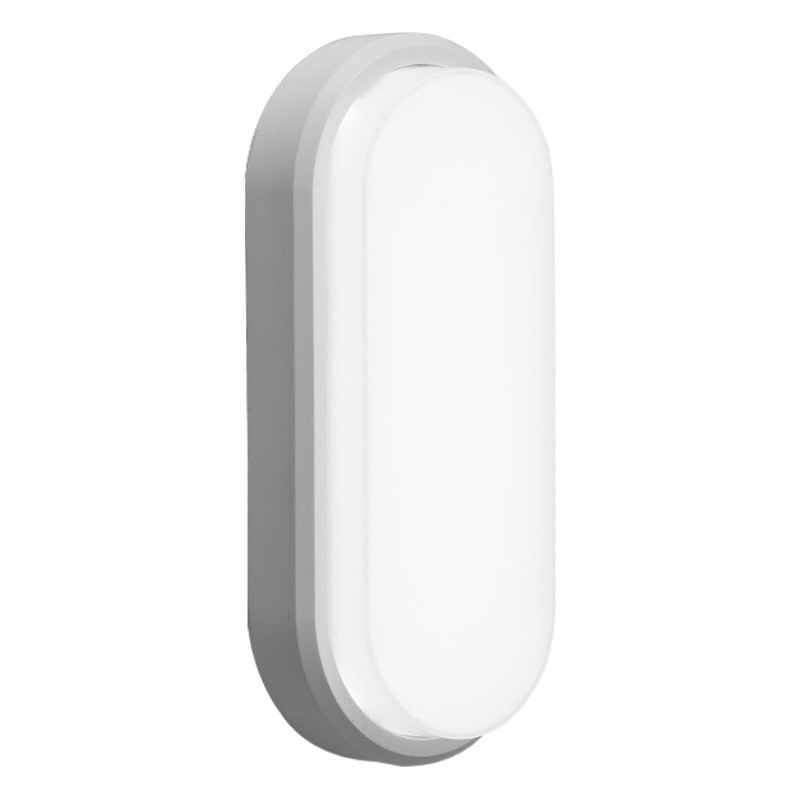 Lámpara de pared sencilla, iluminación interior impermeable y resistente a la humedad, luz LED para baño, balcón y escaleras, accesorio de iluminación montado en la pared.