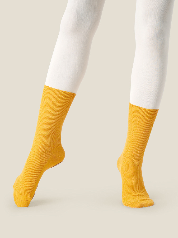 Calcetines de baile, antideslizantes, mujeres profesionales, ejercicios para adultos, calcetines de baile, calcetines de tubo para niños, calcetines de baile modernos de tres piezas