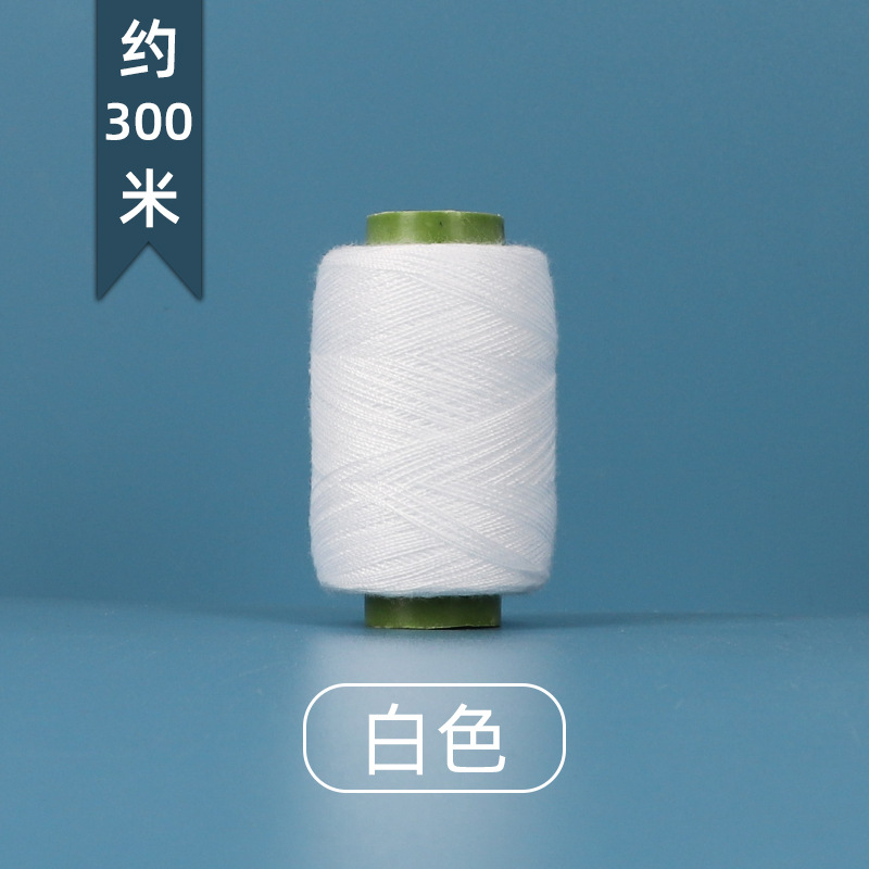 302 hilo de coser casero mano hilo de coser pequeño rollo de hilo de máquina de coser colorido grupo de hilo de coser ropa de costura de mano