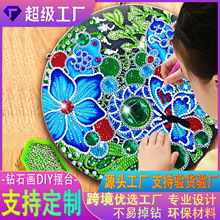 5d新品跨镜 手工diy钻石画挂件亚克力材质 水晶满钻门牌装饰工艺