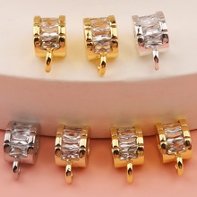 18k�~僽�߱�ɫ΢��ʯ���ӿێ����h������diy���Ʒ�B�ӵ���