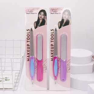 Stainless Steel Dead Skin Shovel Set Sharp and Durable Dead Skin Shovel Nail File Dual-Purpose Manicure Polishing Tool Manufacturer Wholesale