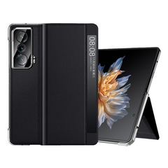 Applicable for Honor MagicVS phone case, ultra-thin stand, leather sleep, smart viewing window, folding protective cover