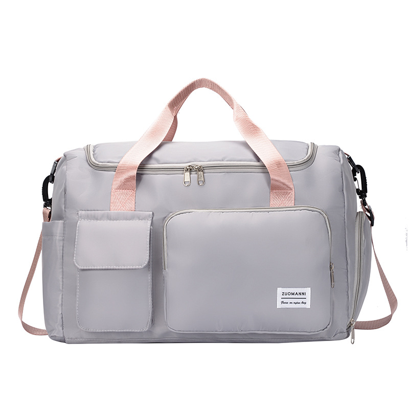 Deportes Fitness Bolsa de separación en húmedo y seco de las mujeres de gran capacidad ligero de alta apariencia de corta distancia bolso de las mujeres bolsa de equipaje bolsa de viaje