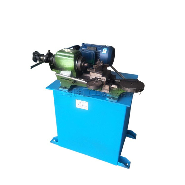 Máquina de sellado de tubos de acero de metal máquina de sellado de extremo de tubo de hierro muebles de acero cabeza plana cabeza redonda máquina de hilado de tubos de acero