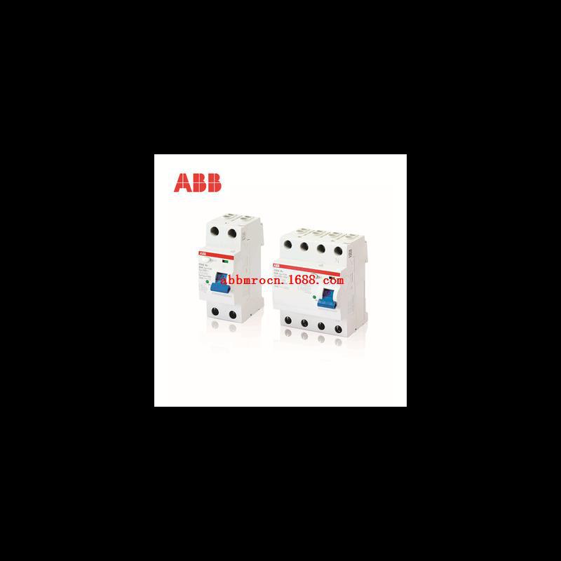ABB断路器F200系列63A漏电保护开关2P双极意大利F202 A-63 AP-R