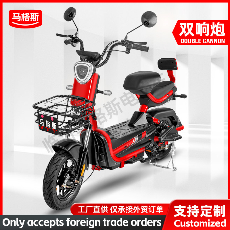 Vehículo eléctrico de dos ruedas de transporte diario al por mayor transfronterizo