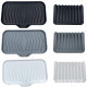 Factory in stock Silicone Soap Drain Box Non-slip Bathroom Soap Soap Drain Box Silicone Soap Box Drain Box