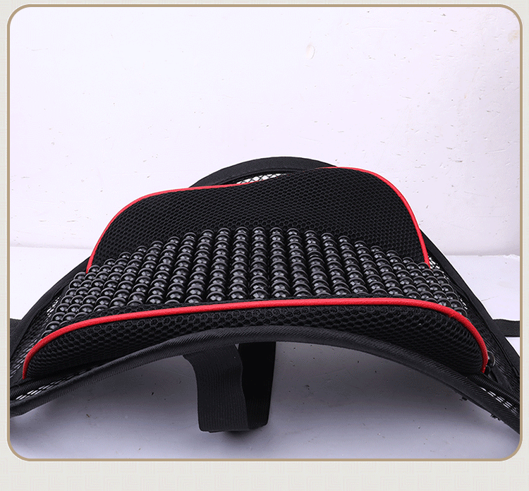 Car waist by car waist by wood beads Ice Silk breathable pillow office manufacturers wholesale large favorably