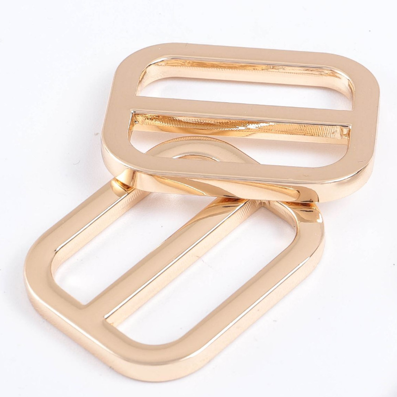 Factory In-Stock Zinc Alloy Three-Position D-Ring Buckle Adjustable Buckle Backpack Buckle Clip Luggage Hardware Accessories Wholesale