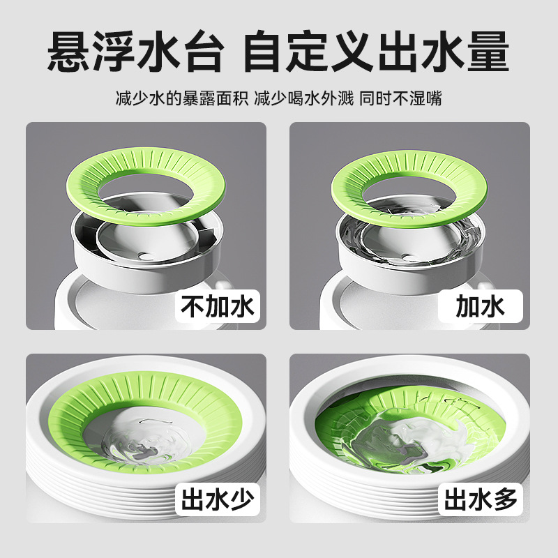 Bebedero de boca no mojada para perros Tazón para perros pequeños y medianos Tazón para gatos Tazón para gatos Tazón para gatos Beber agua Tazón flotante para mascotas de gran capacidad