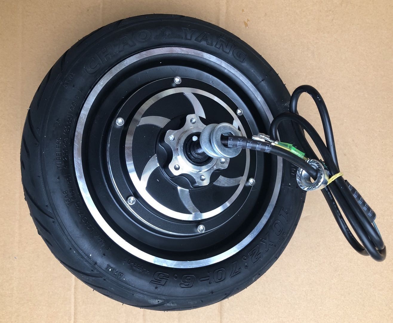 36V/48V 500W Elektrik Skuter Mühərriki 10 Düymlük Təkər
