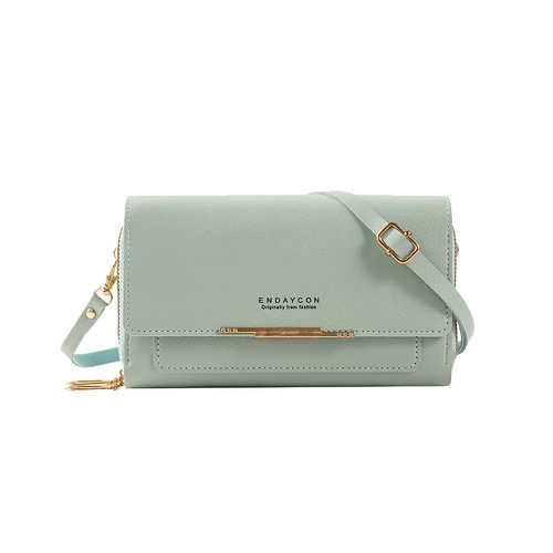 New Crossbody Phone Bag with Multifunctional Zipper, Women's Fashion Trend Single Shoulder Crossbody Bag, Korean Style Women's Wallet
