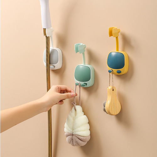 No-punch shower head bracket, shaking head, adjustable bathroom nozzle, shower universal fixed seat, shower head bracket