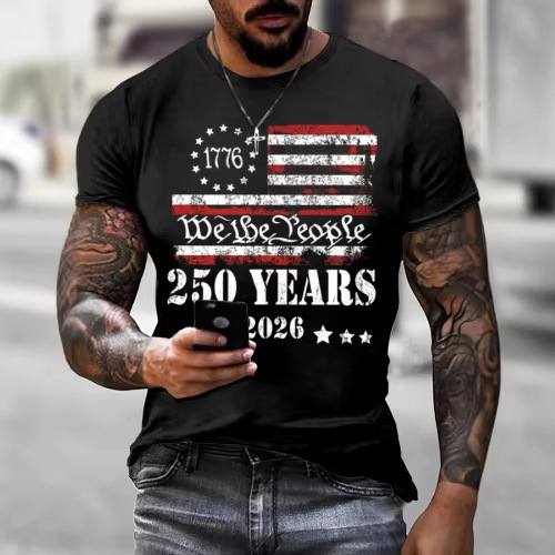 Cross-Border European and American E-Commerce Hot-Selling Beach Short-Sleeved 3D Digital Printed T-Shirts, Large Size Men's Short-Sleeved T-Shirt Styles Cross-Border European and American E-Commerce Hot-Selling Beach Short-Sleeved 3D Digital Printed T-Shirts, Large Size Men's Short-Sleeved T-Shirt Styles