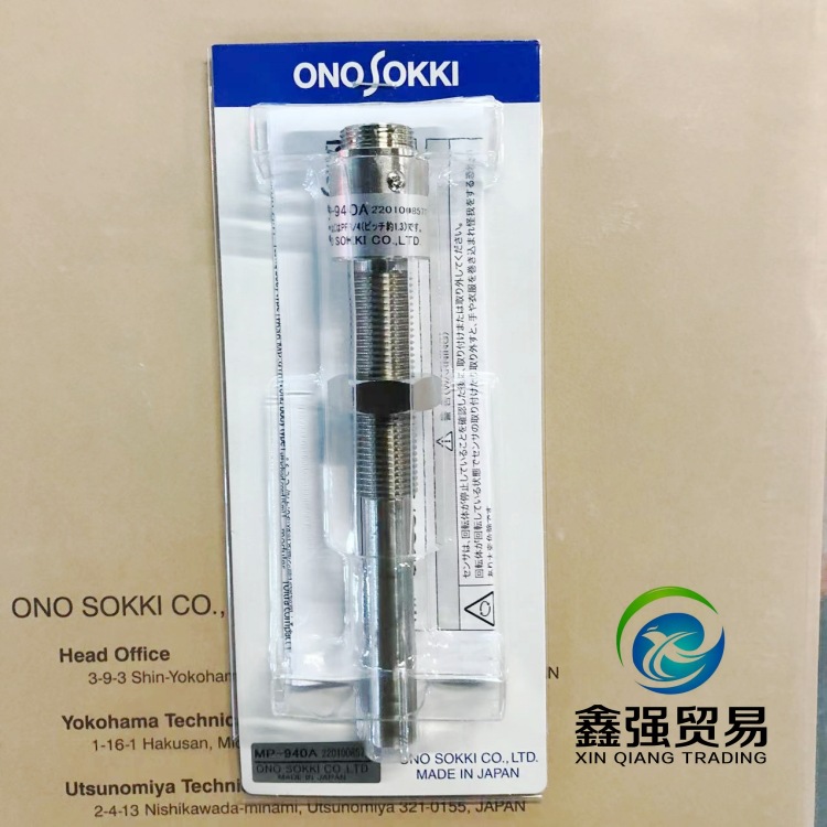 日本小野测器ONO SOKKI电磁式转速传感器MP-940A长型转速传感器