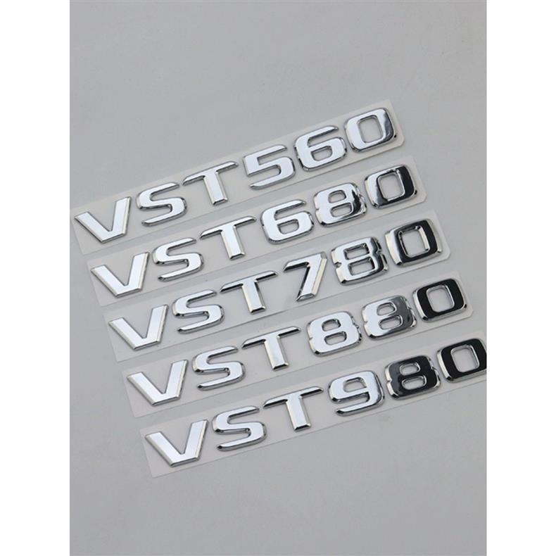 Mercedes-Benz V-Class modified with Maybach VST680 lettering, VST780 modified car emblem, VST980 rear tail emblem, black car sticker