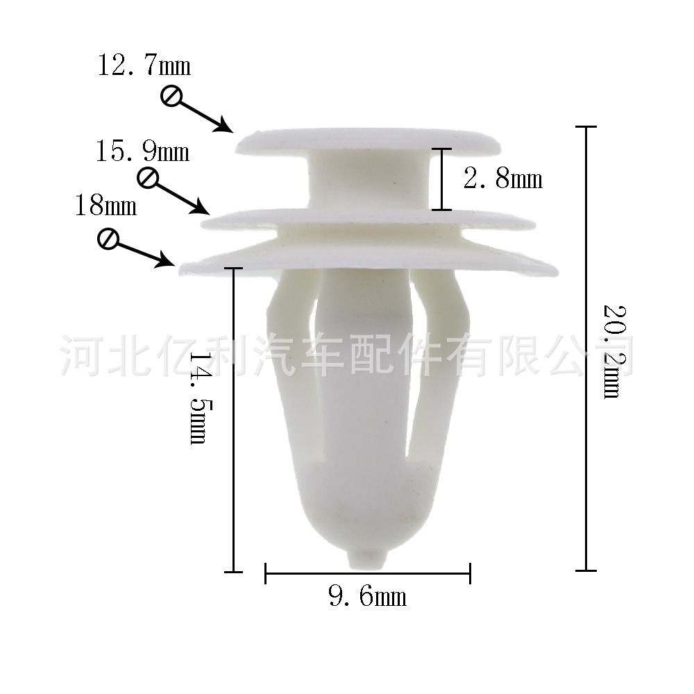 Hebilla de coche, hebilla de techo, hebilla de parachoques, hebilla de panel de puerta, hebilla de revestimiento de paletas, hebilla de plástico, hebilla de nailon