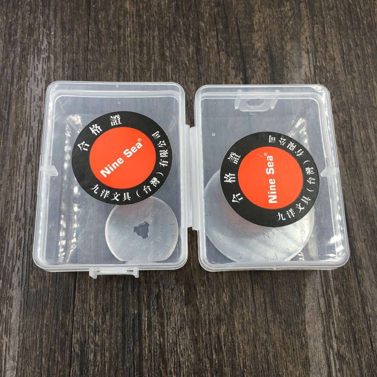 Cortador circular para tela/cuero, 45mm, mangos