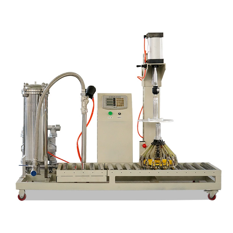 Прямые поставки с фабрики, автоматическое взвешивание, автоматический сальник, фильтр для краски, несущий сальник, встроенная разливочная машина