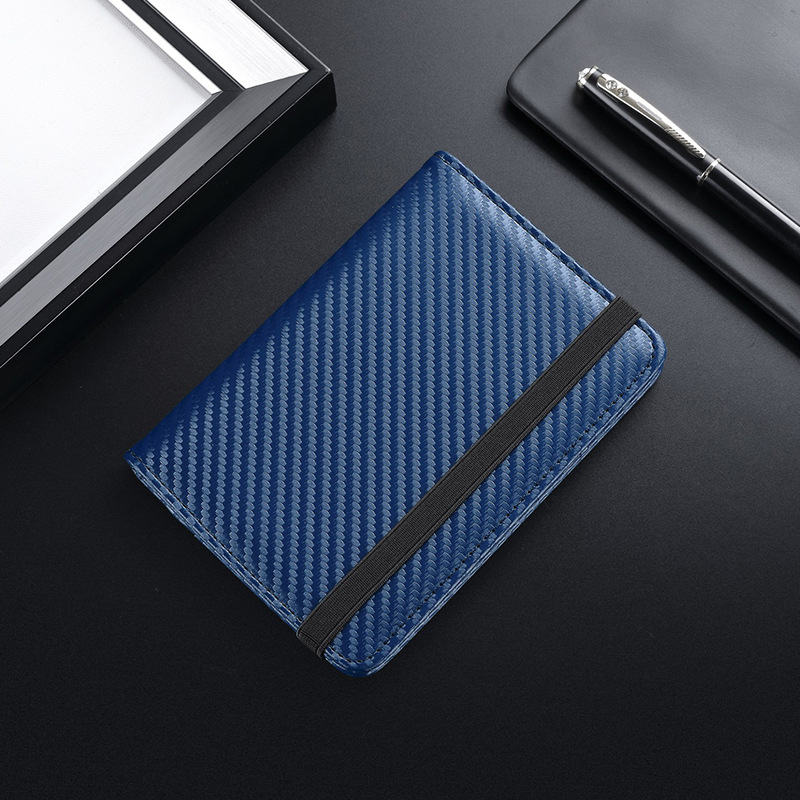 Amazon pu bolsa de pasaporte de fibra de carbono RFID multifunción pasaporte porta de pasaporte porta de pasaporte