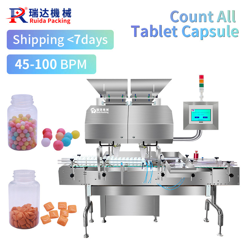 automatic capsule and tablet counting machine