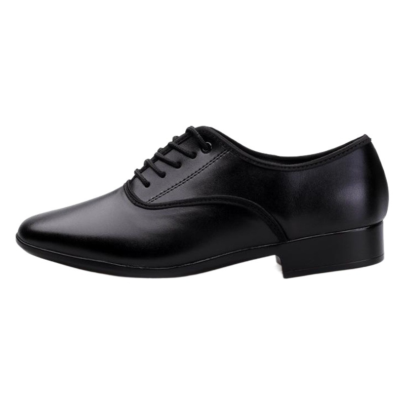 Baile PA zapatos de baile moderno para hombres zapatos de baile cuadrados zapatos de baile de salón de baile para hombres zapatos de baile resistentes al desgaste de cuero de microfibra