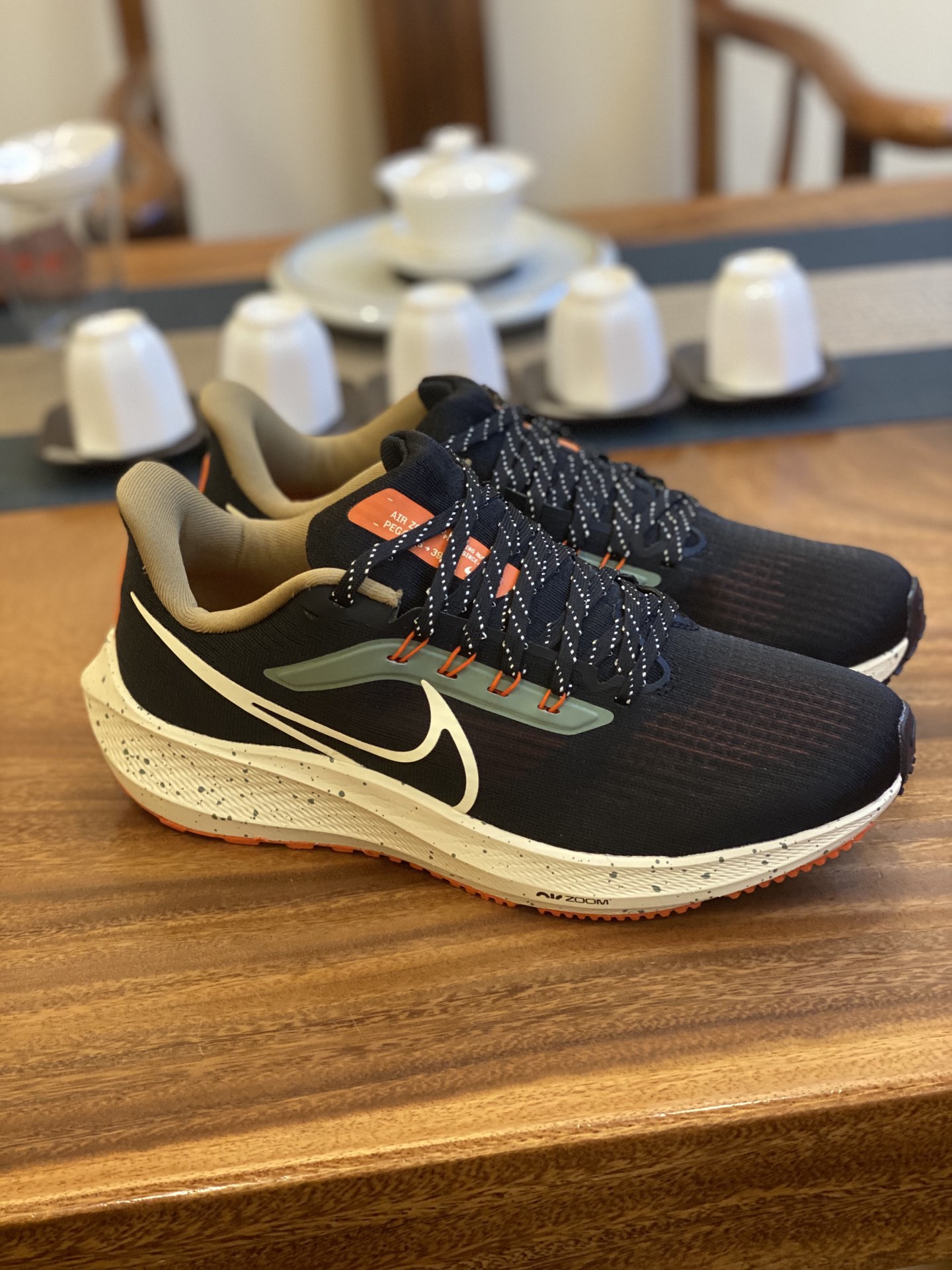 Putian zapatos Pegasus 39 generación nuevo negro blanco y negro para hombres y mujeres 38 generación de zapatos de maratón transpirables image 6