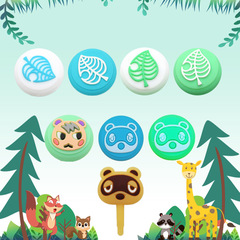 Nintendo Switch joystick cap Animal Crossing Leaf Grip Joystick Cover OLED lite joystick protector cap