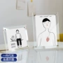 亚克力桌面a4透明画框