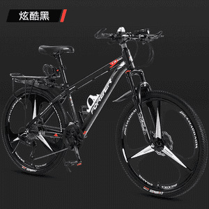 Bicicleta de montaña de aleación de aluminio de la marca Shanghai Forever Bicicleta de velocidad variable de 26 pulgadas y 24 pulgadas Freno de disco Bicicleta para estudiantes