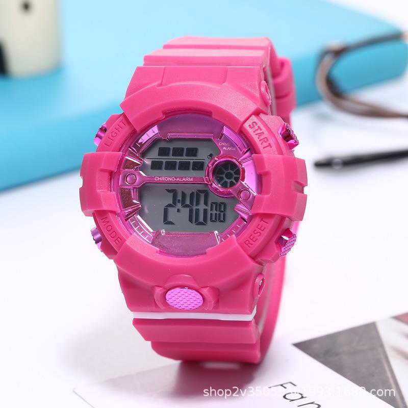 Fábrica al por mayor de adultos estudiante niños nuevo estilo coreano multi-funcional impermeable luminoso despertador reloj electrónico 591