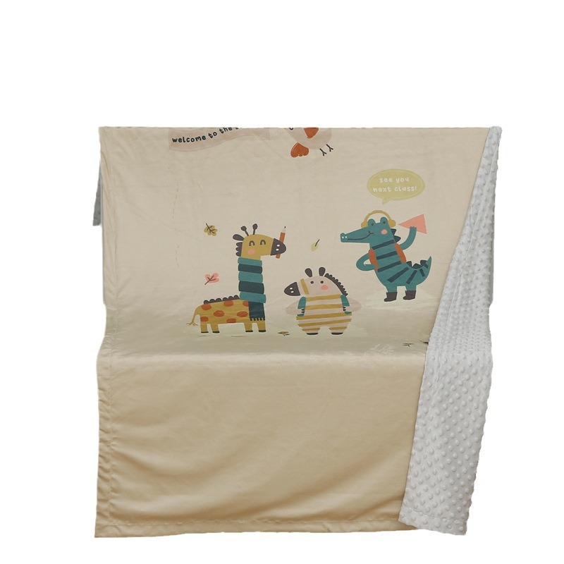 Inmei manta beanie bebé primavera y otoño edredón recién nacido aire acondicionado manta niños comodidad beanie manta transfronteriza