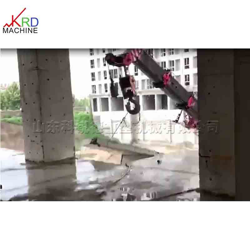 金刚石链条切割设备 钢筋混凝土电动绳锯 矿山岩石开采线锯机