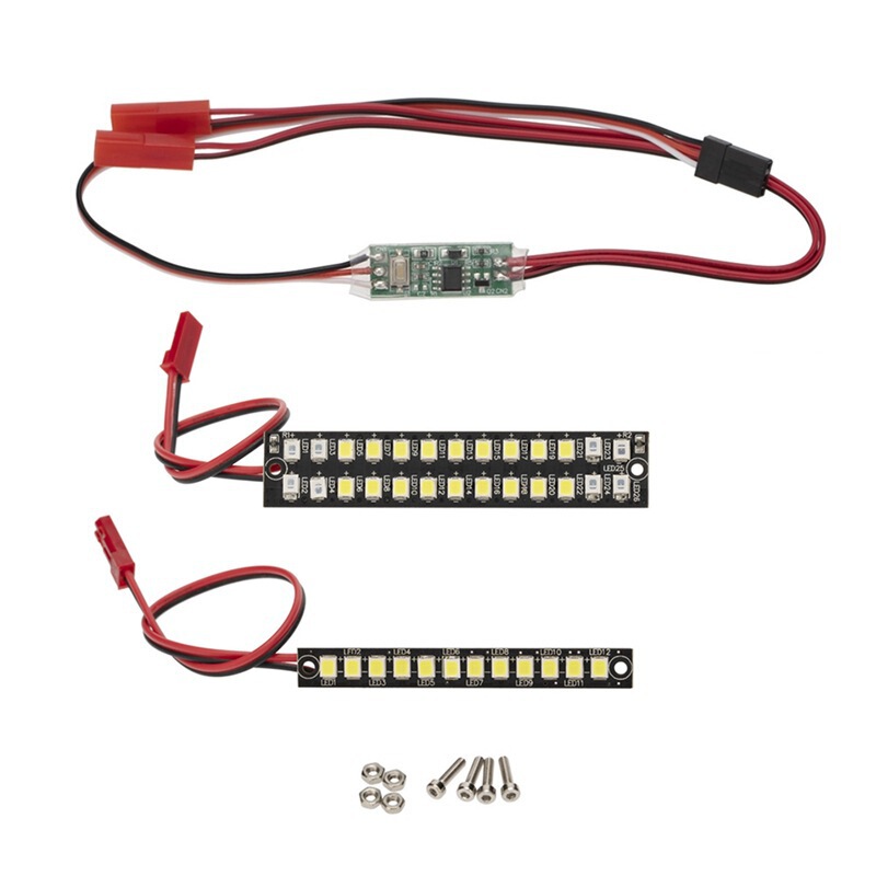 TRAXXAS 1/10 MAXX small X big foot car highlight waterproof front and rear LED lights front bumper rear bumper lights TRAXXAS 1/10 MAXX small X big foot car highlight waterproof front and rear LED lights front bumper rear bumper lights