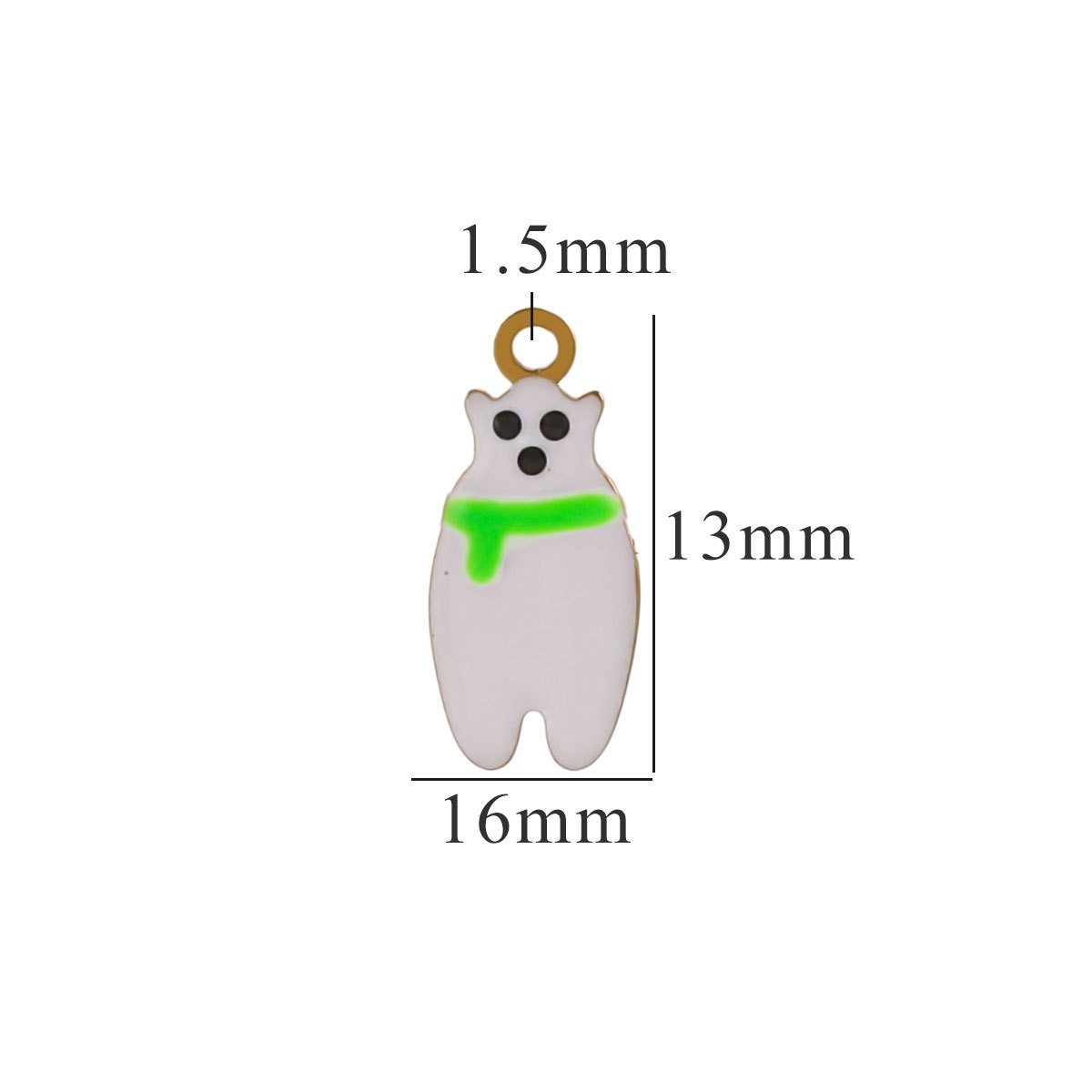 Colgante de acero inoxidable de Navidad de dibujos animados de titanio de acero impermeable copo de nieve pentagonal pequeña placa colgante DIY joyería hecha a mano al por mayor