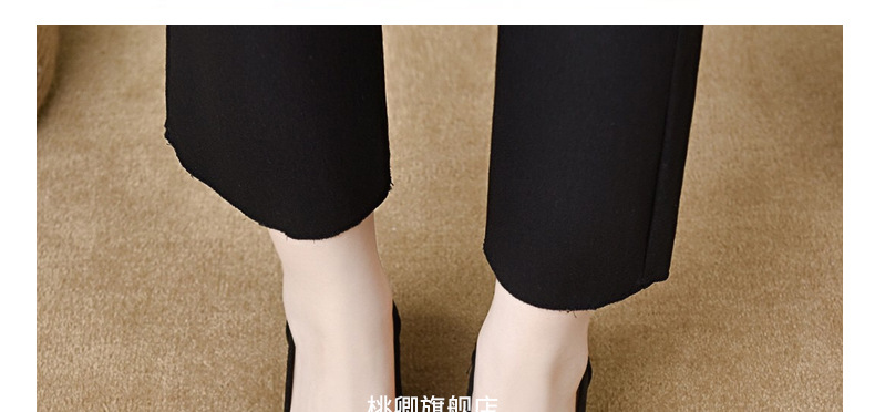 Giày sandal nữ mũi nhọn gót thấp 5 cm, da lưới thoáng khí, bít mũi hở gót — Chiều cao gót 5 cm chi tiết 24