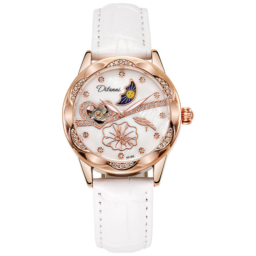 Sun Moon Star Multifunctional Waterproof Student Automatic Women's Mechanical Watch Shell Surface Mechanical Watch Women