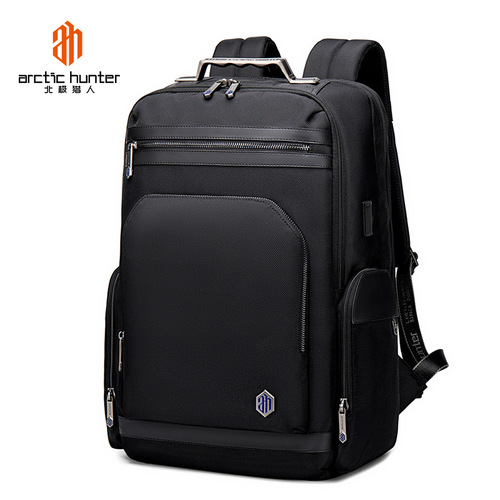 Arctic Hunter high-end business men's backpack for business trips, multifunctional large-capacity computer backpack