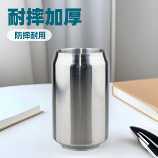 304 Stainless Steel Cocktail Cup, New Double-Layer Cola Cup, Factory Direct Supply, Creative Beer Cup Design