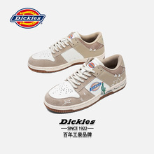 Dickies板鞋男春季新款原创设计男鞋潮流网面运动休闲鞋子男