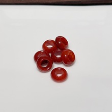 南红玛瑙小跑环隔珠配珠文玩配饰配件diy饰品E197