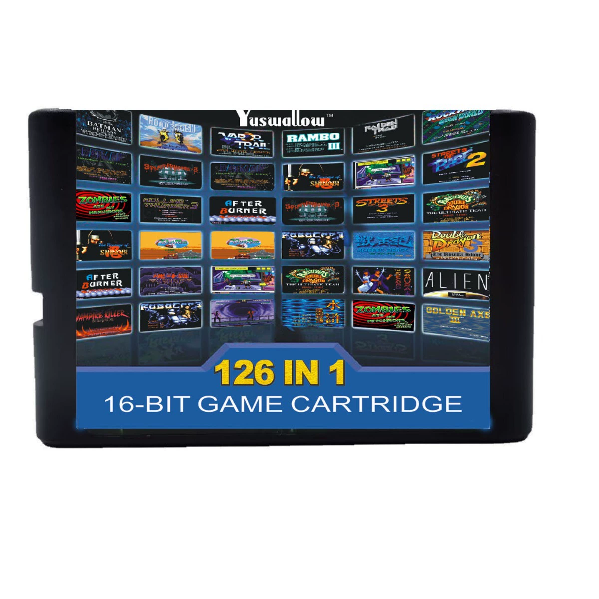 Sega Game Card Полная карта чипа карта MD126 Полная карта игры 112 Обновленная версия 126 Полная карта игры
