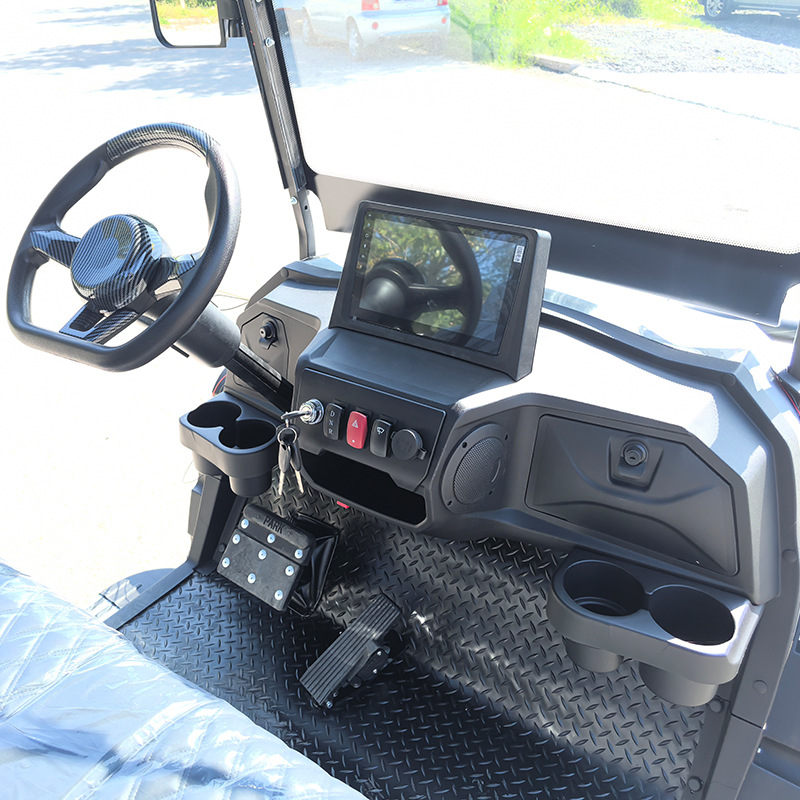 Golf Cart Hotel Shuttle Foreign Trade Supply 4-Seater 6-Seater Resort Scenic Spot Tourist Electric Sightseeing Car