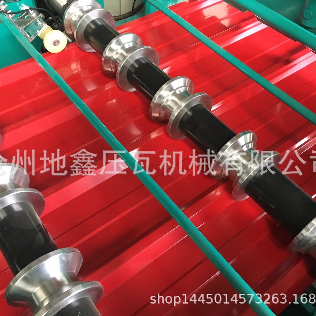 现货销售全自动快速840单板设备压瓦机 沧州地鑫压瓦机