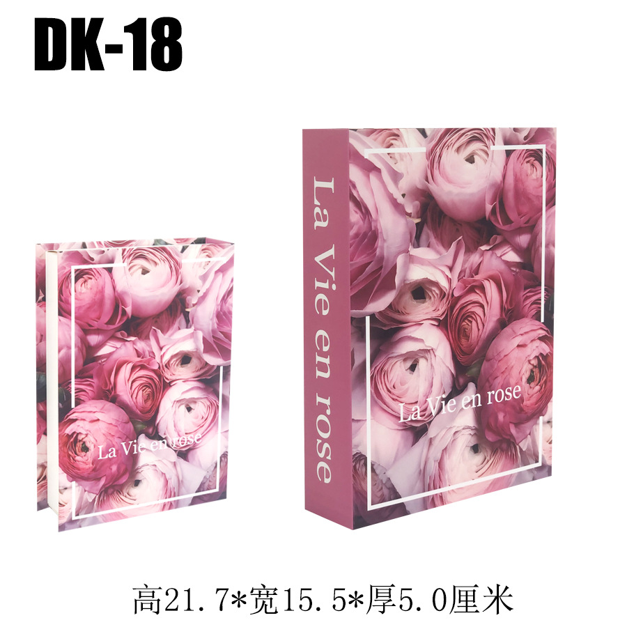 Libros falsos plegables estilo nórdico/INS, props de fotografía, decoración suave, muestra de fábrica