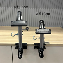 铝合金大力夹10cm双夹款编绳器手绳项链diy编绳支架编绳工具