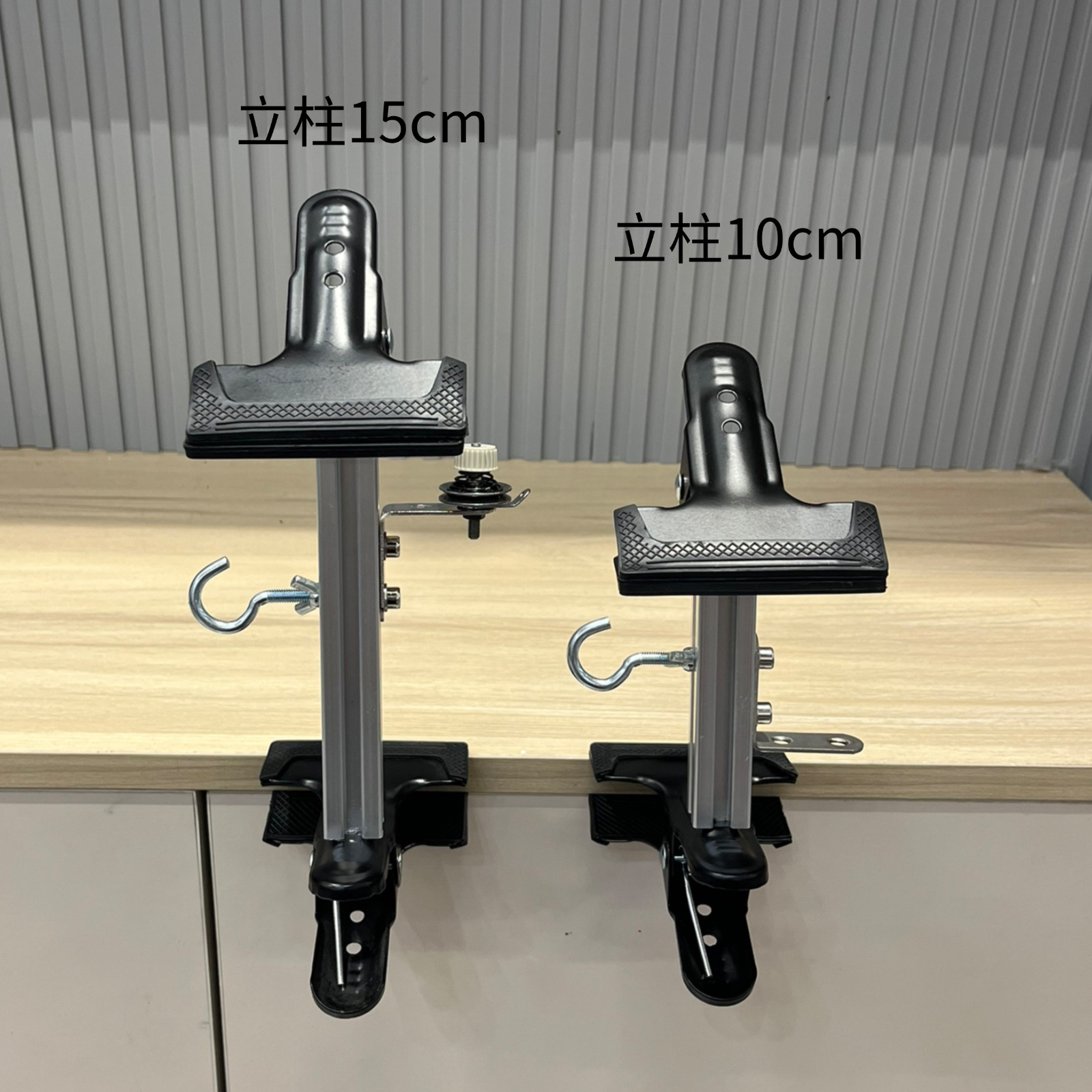 铝合金大力夹10cm双夹款编绳器手绳项链diy编绳支架编绳工具