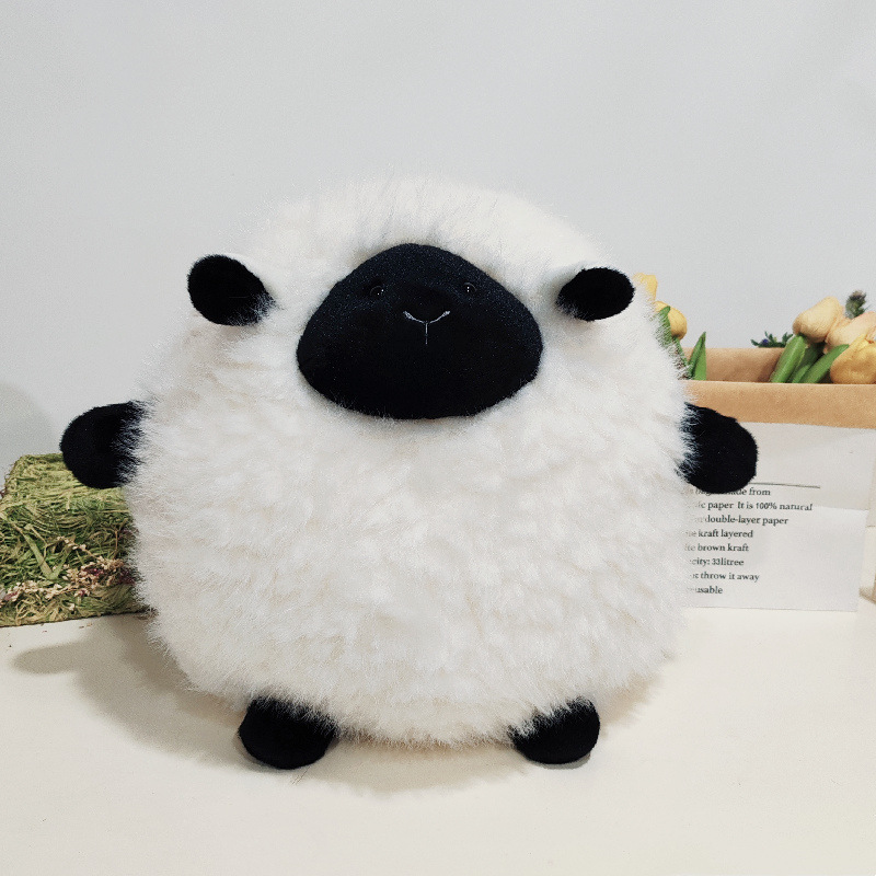 AURORA Peluche de Oveja Pequeña, Almohada de Oveja Adorable, Muñeco Infantil, Juguete de Peluche de Oveja, Regalo Transfronterizo